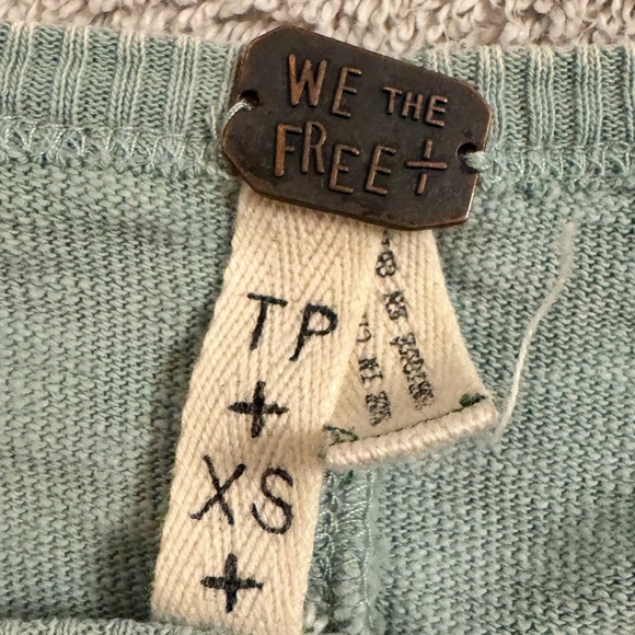 Free People Long Sleeve Henley Top - Picture 6 of 6